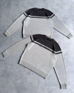 MERTRA REVERSE BIGSTEP DENIM (BLACK & GREY)