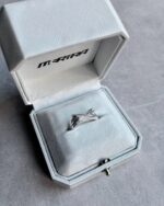 MERTRA SCULPTED LOGO RING