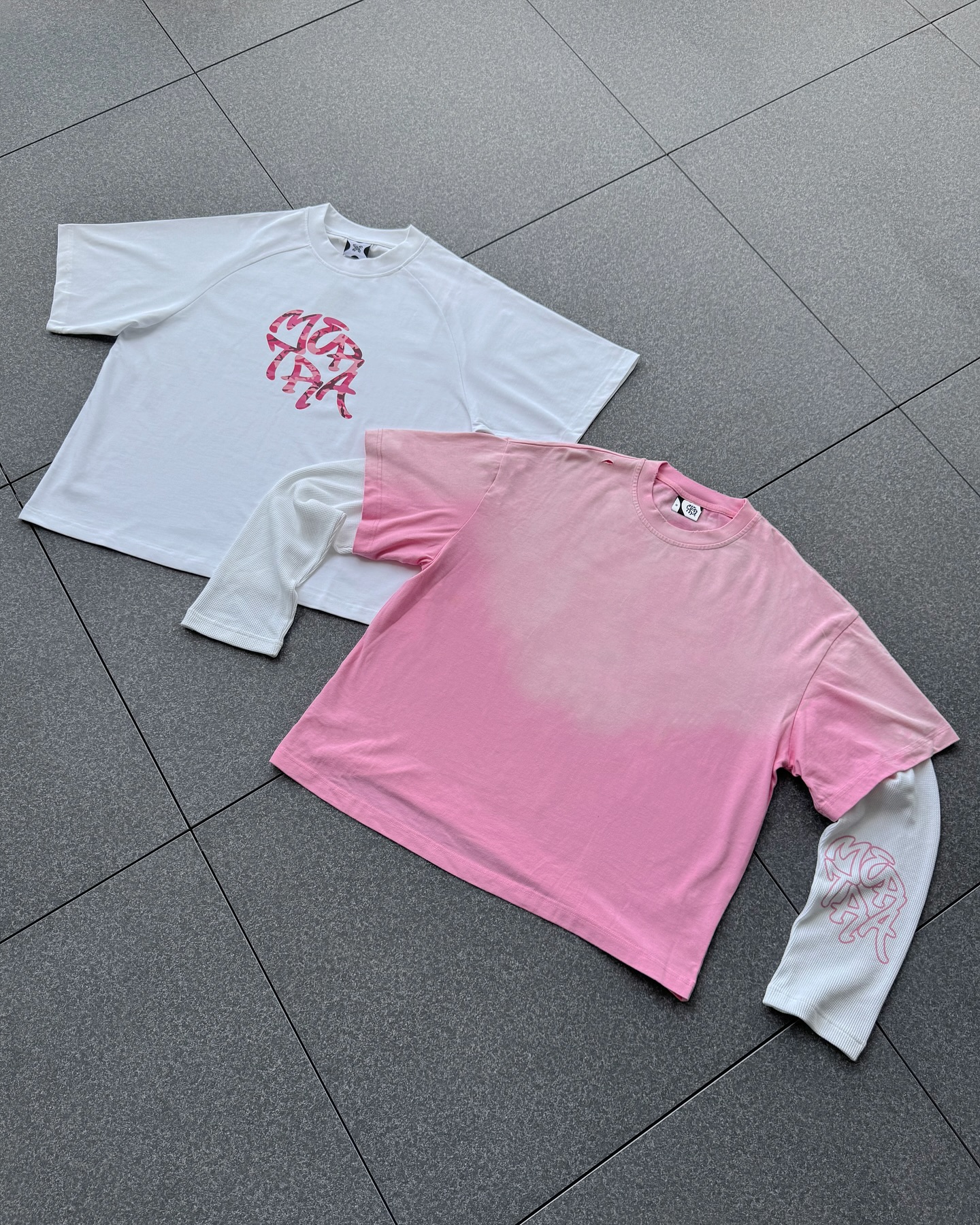 A Mertra Shirt & Sweatshirt Pink Two Shirt A Mertra Shirt & Sweatshirt Pink Two Shirt