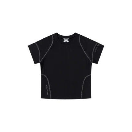 Vein Baby Tee (Black)