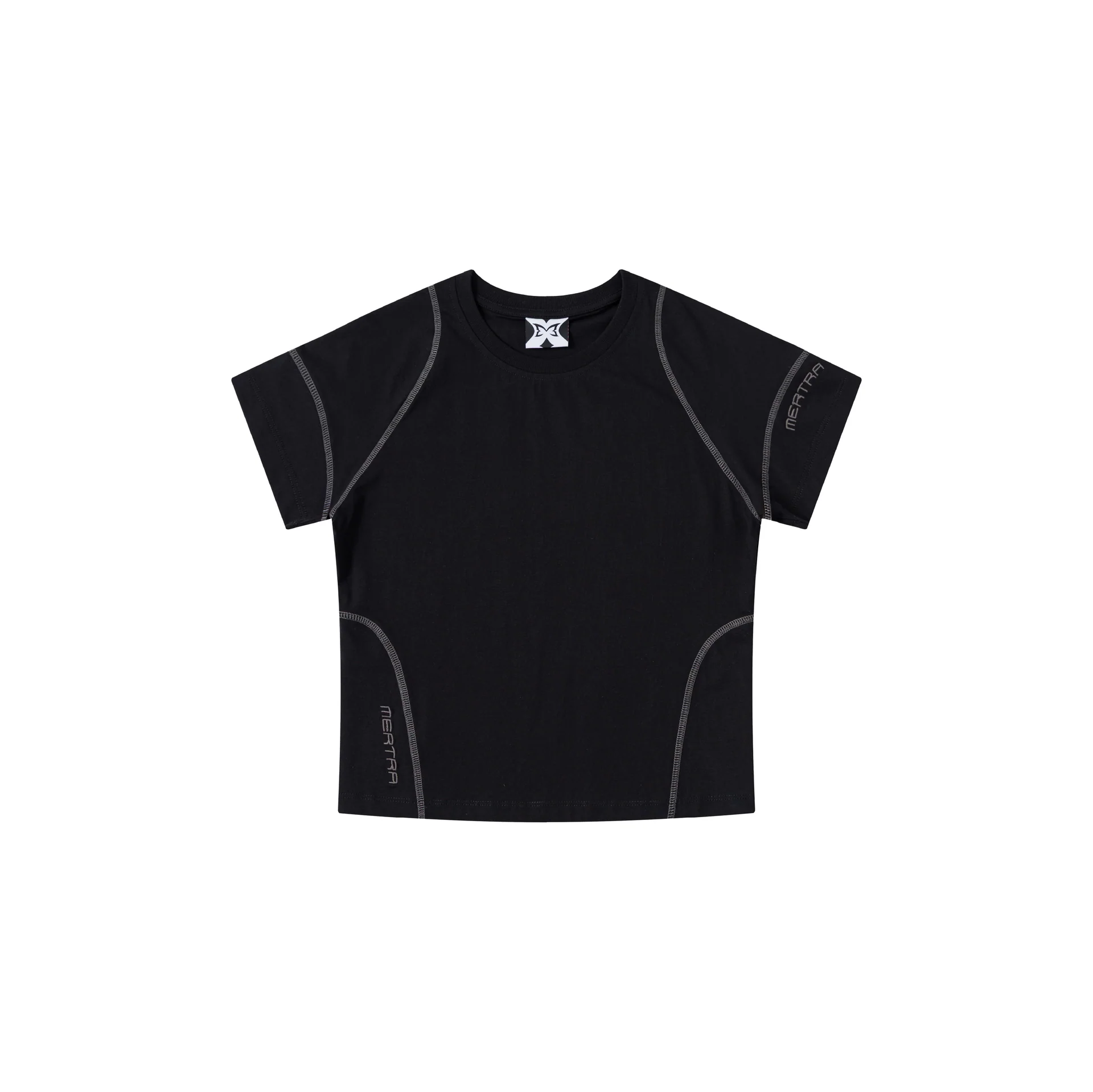 Vein Baby Tee (Black) Vein Baby Tee (Black)