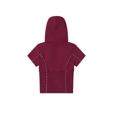 Women’s Piping Top (Maroon)
